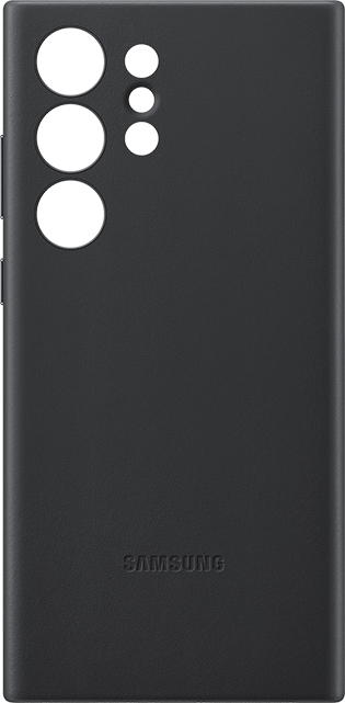 Samsung Leather Case - Samsung Galaxy S23 Ultra - Black